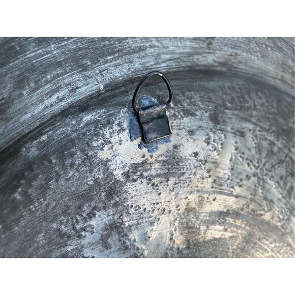 Set of Three Decorative Tray Middle Eastern Engraved Patina 19” - Picture 7 of 11